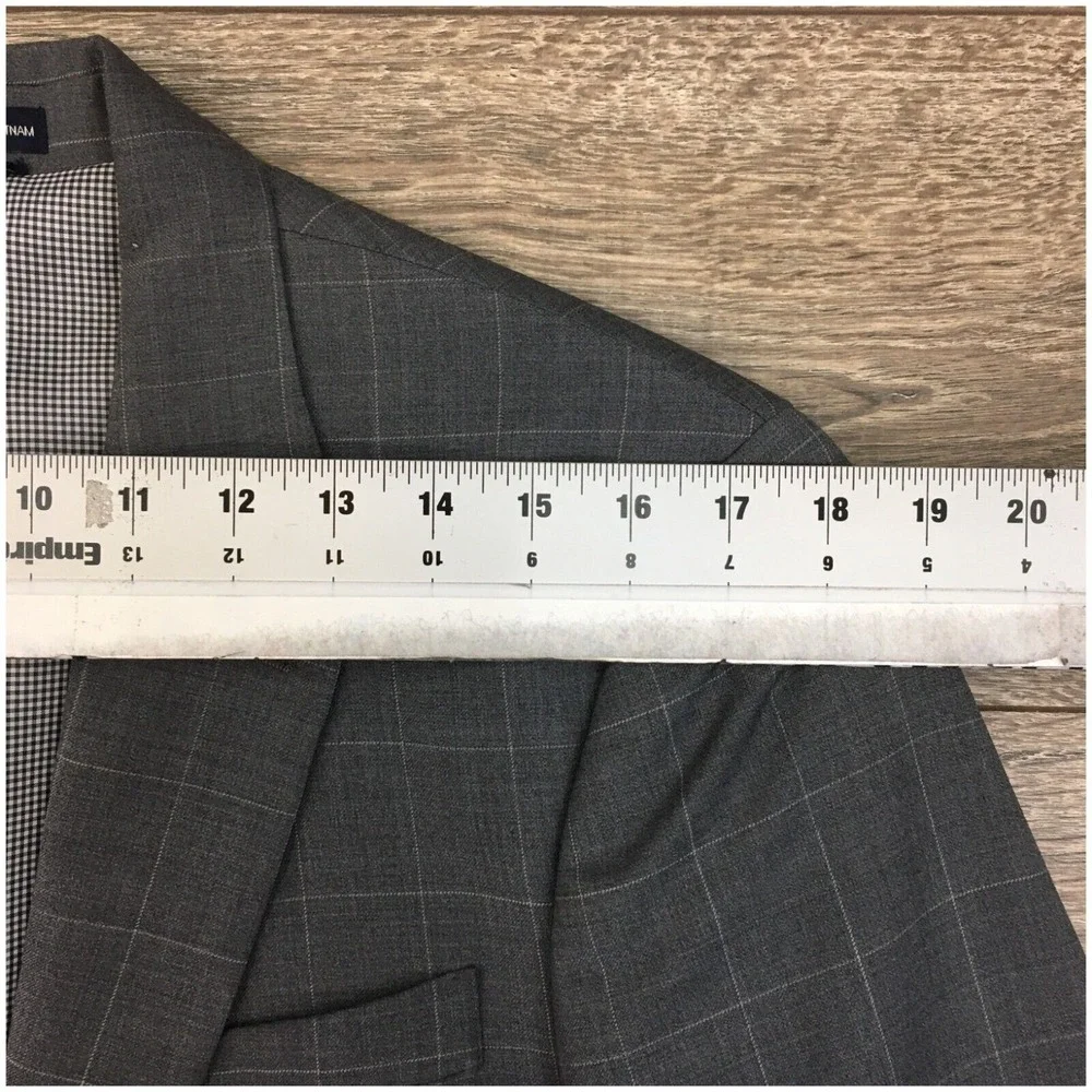 TOMMY HILFIGER Mens Blazer Sport Coat Casual Jacket‎ Size 38R Classic Wool Suit